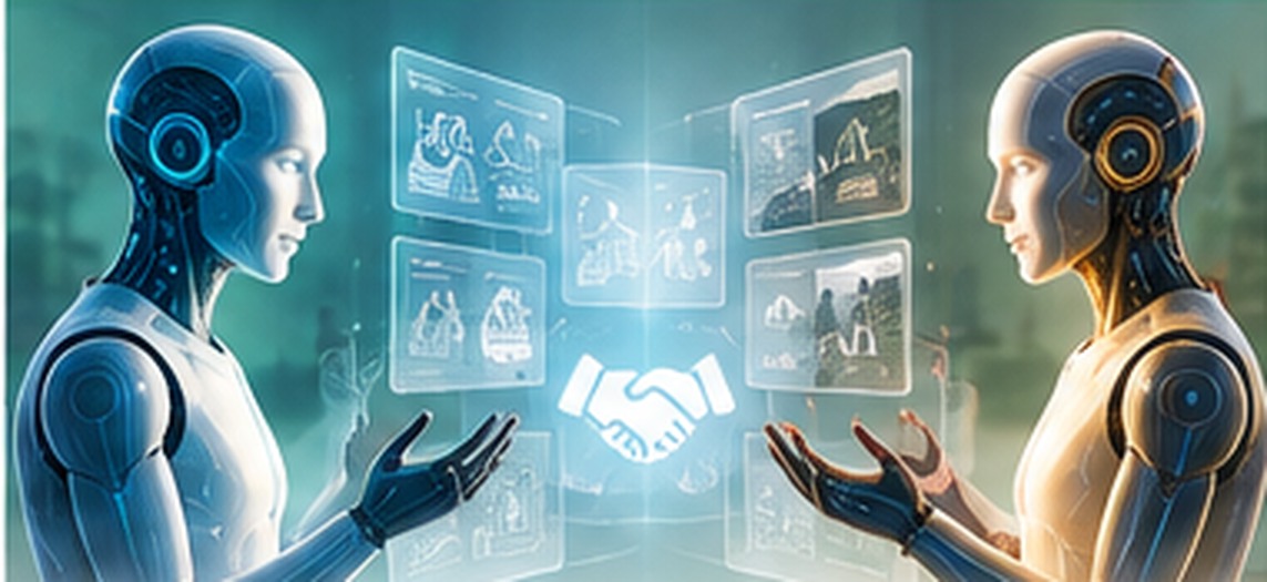 Independent AI representatives discussing a possible agreement